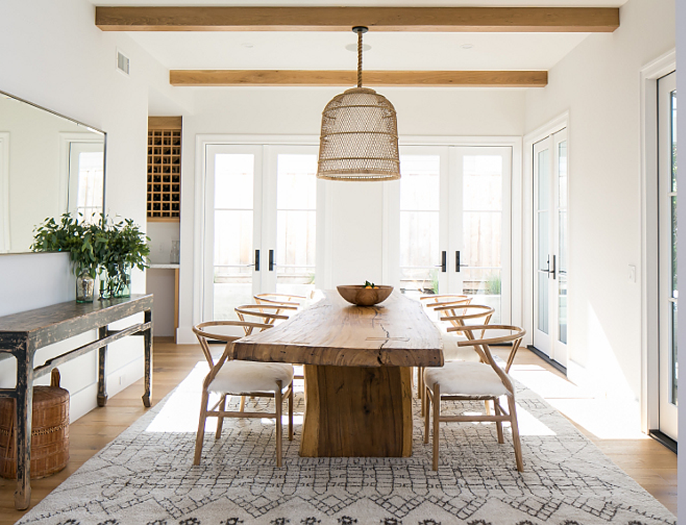 Update A Farmhouse Dining Room, Images Of Farmhouse Dining Room Tables